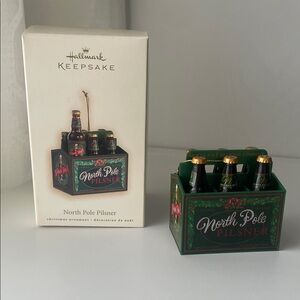 Hallmark Keepsake North Pole Pilsner Ornament Set